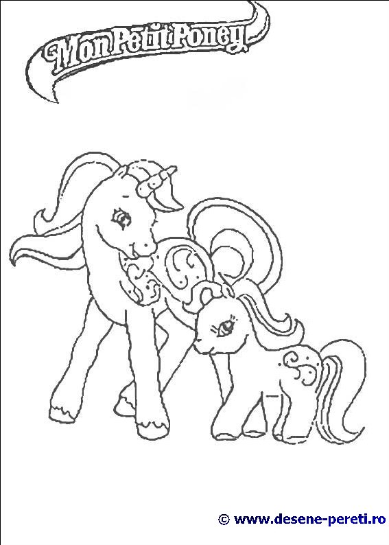my little pony desene colorat